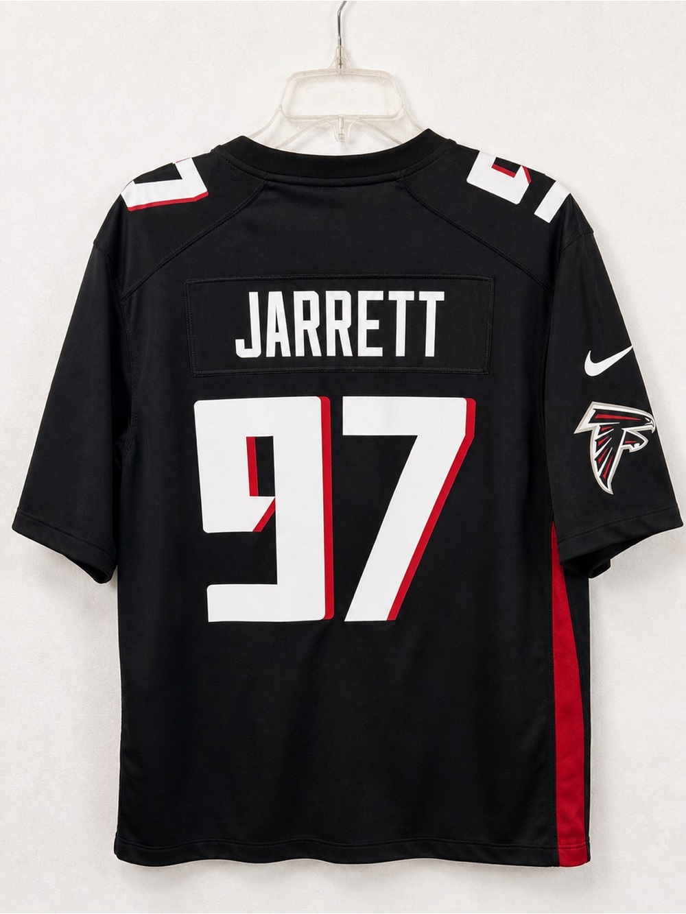 Nike Atlanta Falcons Grady Jarrett #97 NFL On Field Jersey Men’s Large Black - Picture 2 of 5